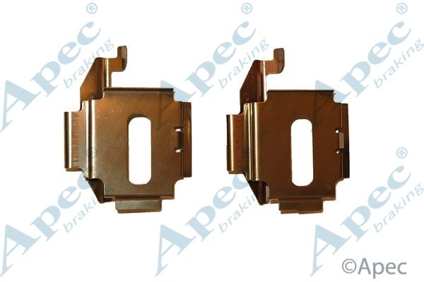 APEC BRAKING Lisakomplekt, ketaspiduriklotsid KIT587